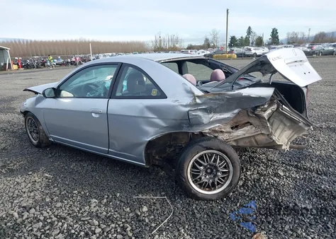 2003 Honda Civic Lx z USA, uszkodzony, nr VIN 1HGEM21513L023033